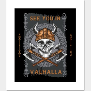 See You In Valhalla Posters and Art